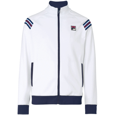 Fila Mens Heritage Tennis Jacket - White - main image