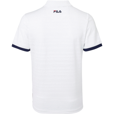 Fila Mens Heritage Striped Polo - White - main image
