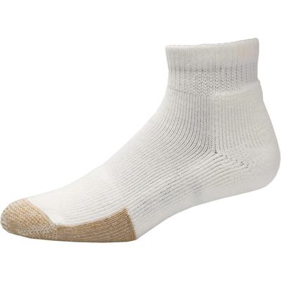 Thorlo Tennis Mini Crew Socks (1 Pair) - White/Brown - main image