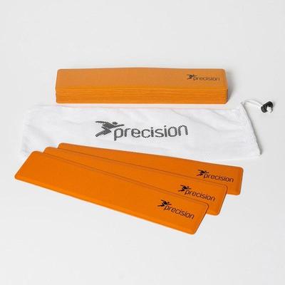 Precision Training Rectangular Shaped Rubber Markers - Pack of 15 (Choose Colour)