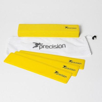 Precision Training Rectangular Shaped Rubber Markers - Pack of 15 (Choose Colour)