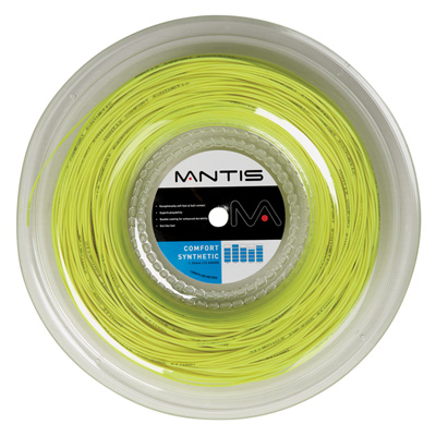 Mantis Comfort Synthetic 200m Tennis String Reel - Yellow - main image