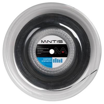 Mantis Comfort Synthetic 200m Tennis String Reel - Black - main image