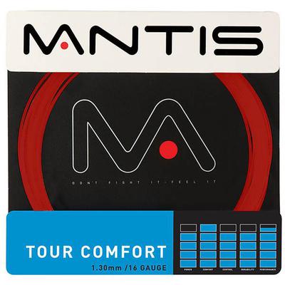 Mantis Tour Comfort Tennis String Set - Red