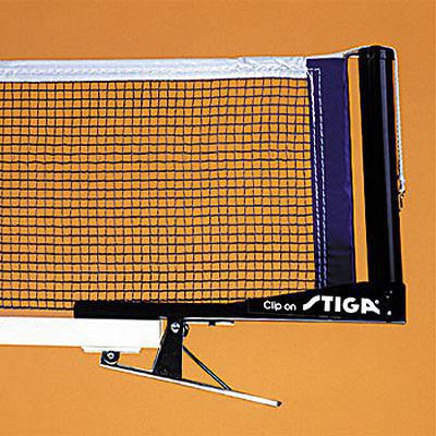 Stiga Table Tennis Clip On Net & Posts Set