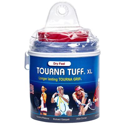 Tourna Tuff Tac XL Overgrips (Pack of 30) - Red/Blue