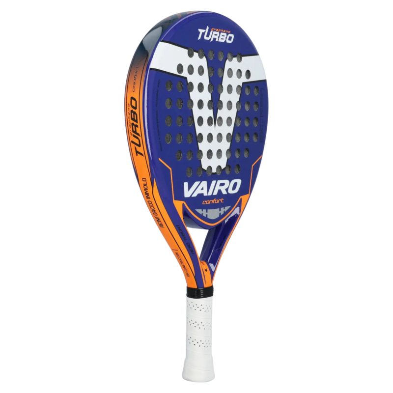 Vairo Turbo Confort Padel Racket- Blue/Orange - main image