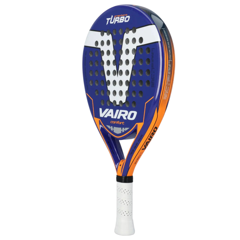 Vairo Turbo Confort Padel Racket- Blue/Orange - main image