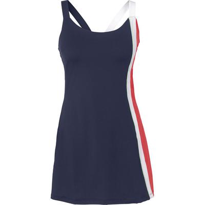 Fila Womens Heritage Racerback Dress - Navy/White/Red - main image