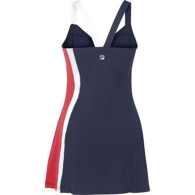 Fila Womens Heritage Racerback Dress - Navy/White/Red - main image