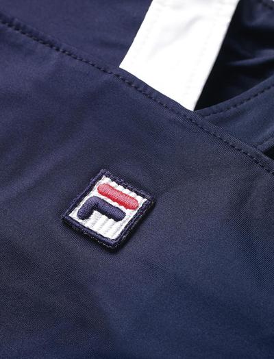 Fila Womens Heritage Racerback Dress - Navy/White/Red - main image