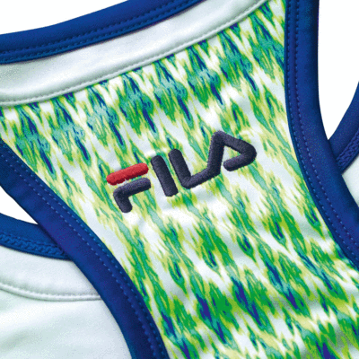 Fila Womens Acqua Sole Tennis Halter Dress - Green/Blue - main image