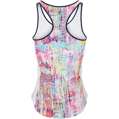 Fila Womens Alley Racer Bank Tank Top - Striation/Fila Navy