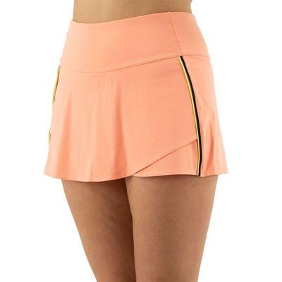 Fila Womens Backspin Wrap Tennis Skort - Peach Canary - main image