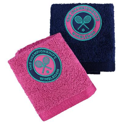 Christy Wimbledon Championships Face Cloths - Pink & Midnight - main image