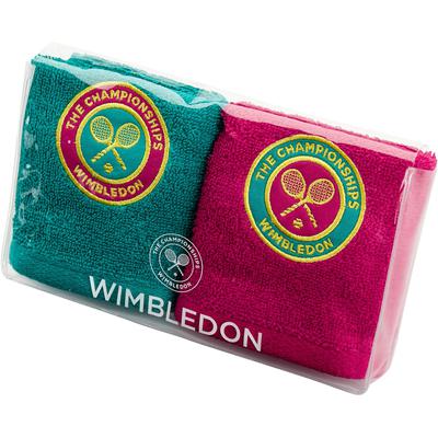 Christy Wimbledon Championships Face Cloths - Pink & Jade