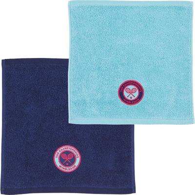 Christy Wimbledon Championships Face Cloths - Blue/Aqua - main image