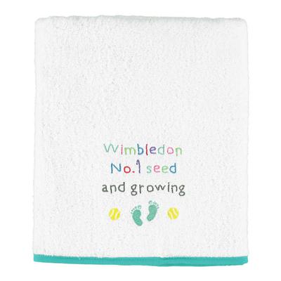 Christy Wimbledon Kids Bath Towel - White