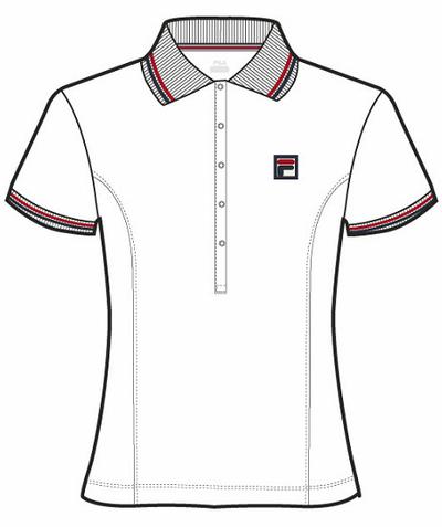 Fila Womens Sonia Polo - White - main image