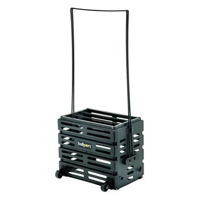 Tourna Ball Port Deluxe with Wheels (80 Balls) - Black