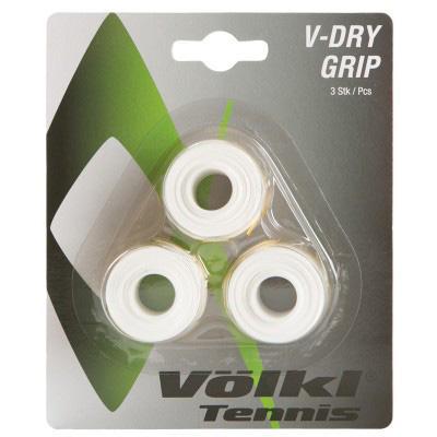 Volkl V-Dry Overgrips (Pack of 3) - White - main image