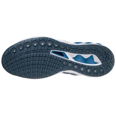 Mizuno Mens Wave Luminous 2 Indoor Court Shoes - Dark Denim/Blue Jasper