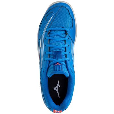 Mizuno Mens Cyclone Speed 3 Indoor Court Shoes - French Blue/White - main image