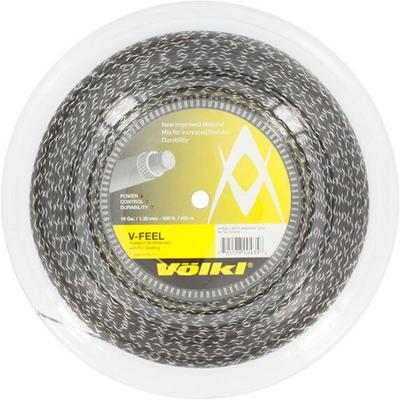 Volkl V-Feel 200m Tennis String Reel - Black/Silver