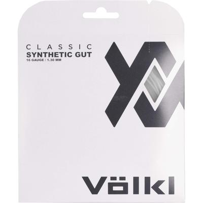 Volkl Classic Synthetic Gut Tennis String Set - White