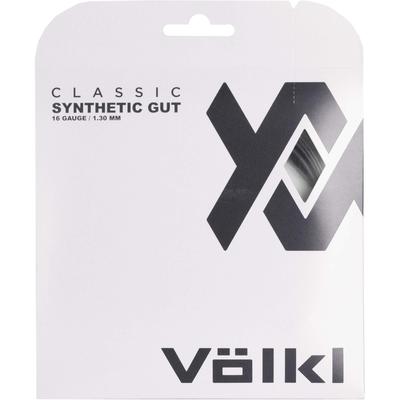 Volkl Classic Synthetic Gut Tennis String Set - Black