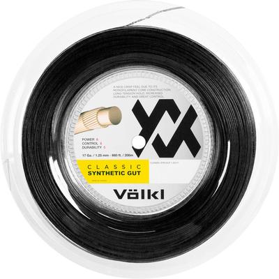 Volkl Classic Synthetic Gut 200m Tennis String Reel - Black - main image