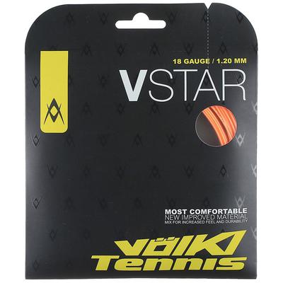 Volkl V-Star Tennis String Set - Fluo Orange - main image