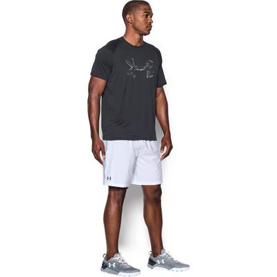 Under Armour Mens Mirage 8" Shorts - White/Graphite - main image