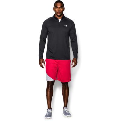 Under Armour Mens Tech 1/4 Zip Pullover - Black - main image