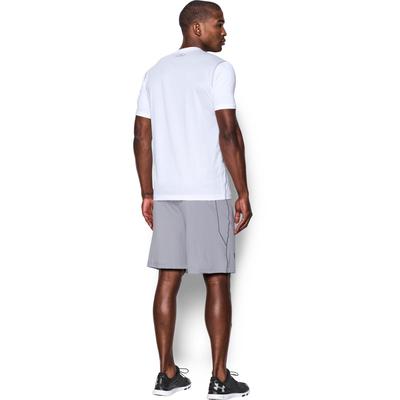 Under Armour Mens Raid Short Sleeve Tee - White - main image