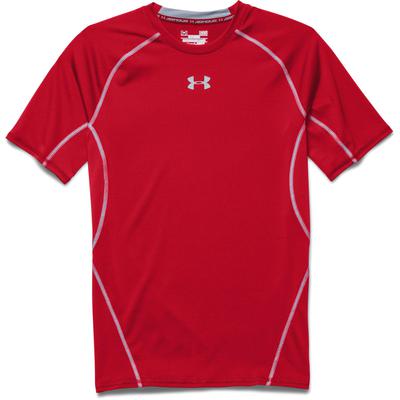 Under Armour Mens HeatGear Compression Top - Red - main image