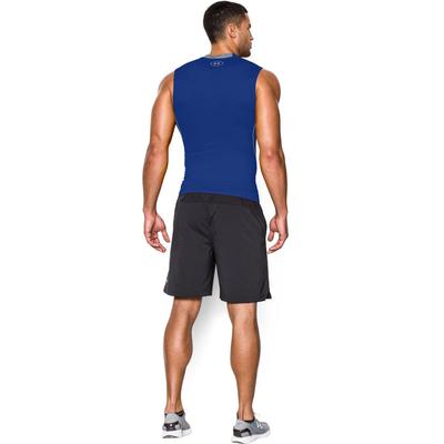 Under Armour Mens HeatGear Sleeveless Top - Blue - main image