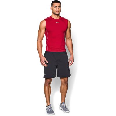 Under Armour Mens HeatGear Sleeveless Top - Red - main image