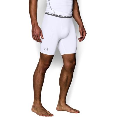Under Armour Mens HeatGear Compression Short - White - main image