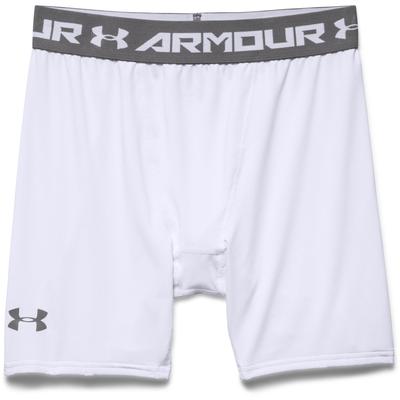 Under Armour Mens HeatGear Compression Short - White - main image