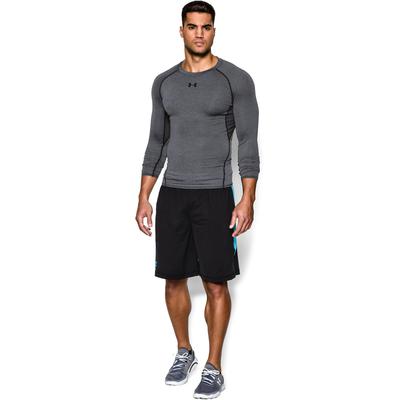 Under Armour Mens HeatGear Long Sleeve Compression Top - Grey - main image