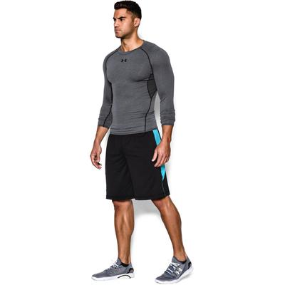 Under Armour Mens HeatGear Long Sleeve Compression Top - Grey - main image