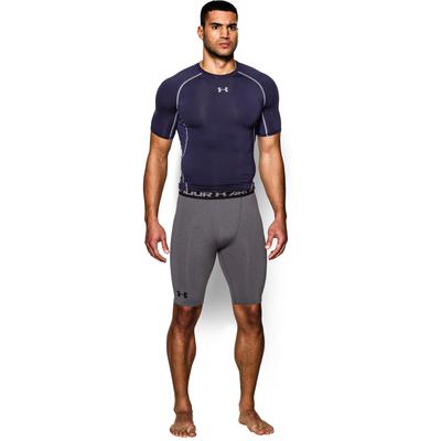 Under Armour Mens HeatGear Long Compression Short - Grey - main image