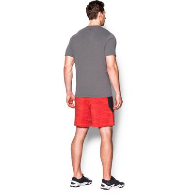 Under Armour Mens Raid 8 Inch Shorts - Red - main image