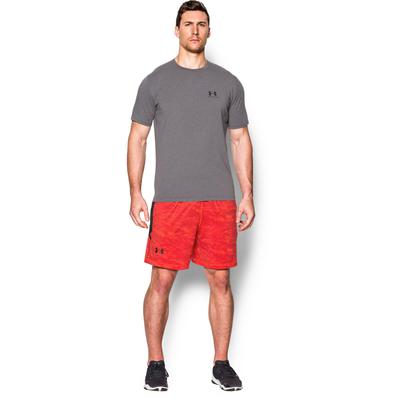 Under Armour Mens Raid 8 Inch Shorts - Red - main image