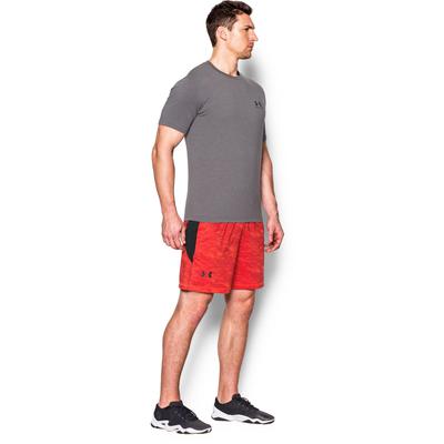 Under Armour Mens Raid 8 Inch Shorts - Red - main image