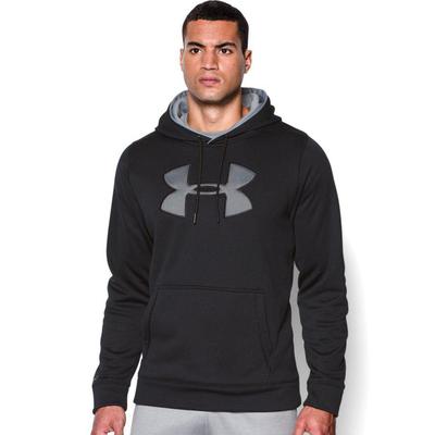 Under Armour Mens Storm Fleece Hoodie - Black/Steel - main image