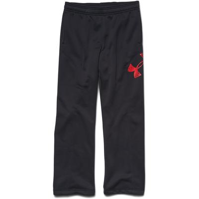 Under Armour Boys Armour Fleece Sweatpants - Black/Red - main image