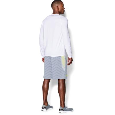 Under Armour Mens Tech Long Sleeve Tee - White - main image