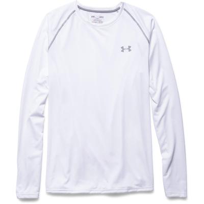 Under Armour Mens Tech Long Sleeve Tee - White - main image